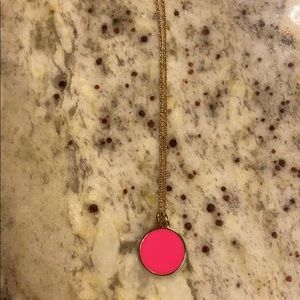 kate spade new york Hot to Trot hot Pink Necklace